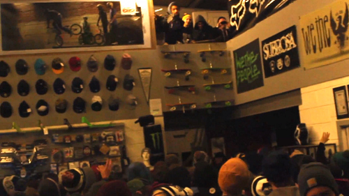 Cult Talk Is Cheap Premiere @ Crucial BMX Shop